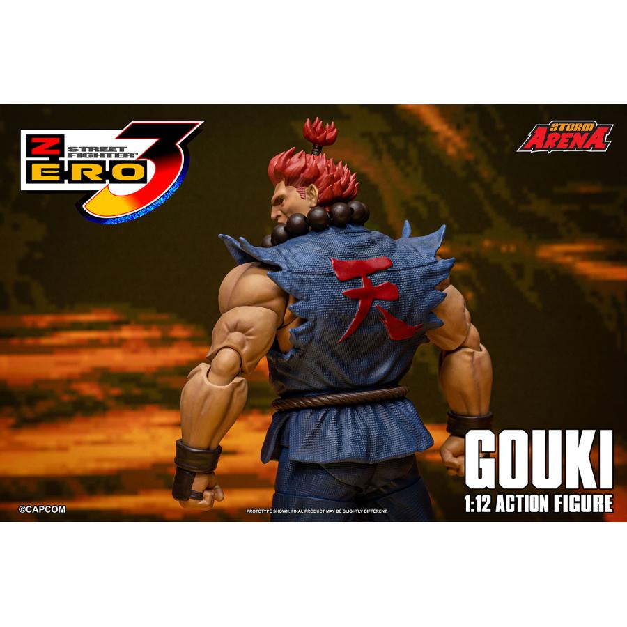 【新品・未開封】ストリートファイターZERO3 ストームアリーナ リュウ ストリートファイターZERO3 1/12スケール アクションフィギュア リュウ