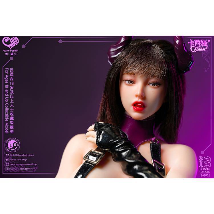 送料無料◇iエイトトイズ x Guan 1/6 コレクティブルフィギュア カシア