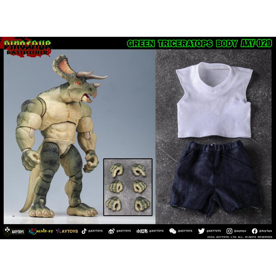 送料無料◇AXYTOYS ダイナソー・バトルフィールドシリーズ