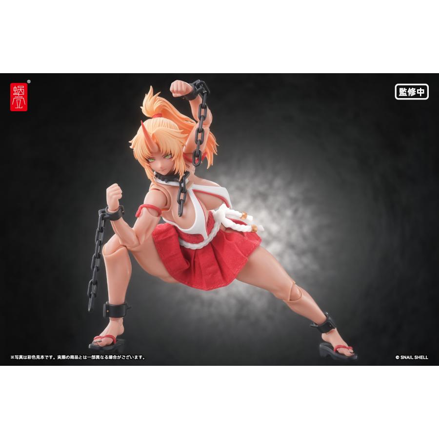 蝸之殼Snail Shell RPGEX-08 鬼巫女 次女・紅葉 1/12 完成品アクション