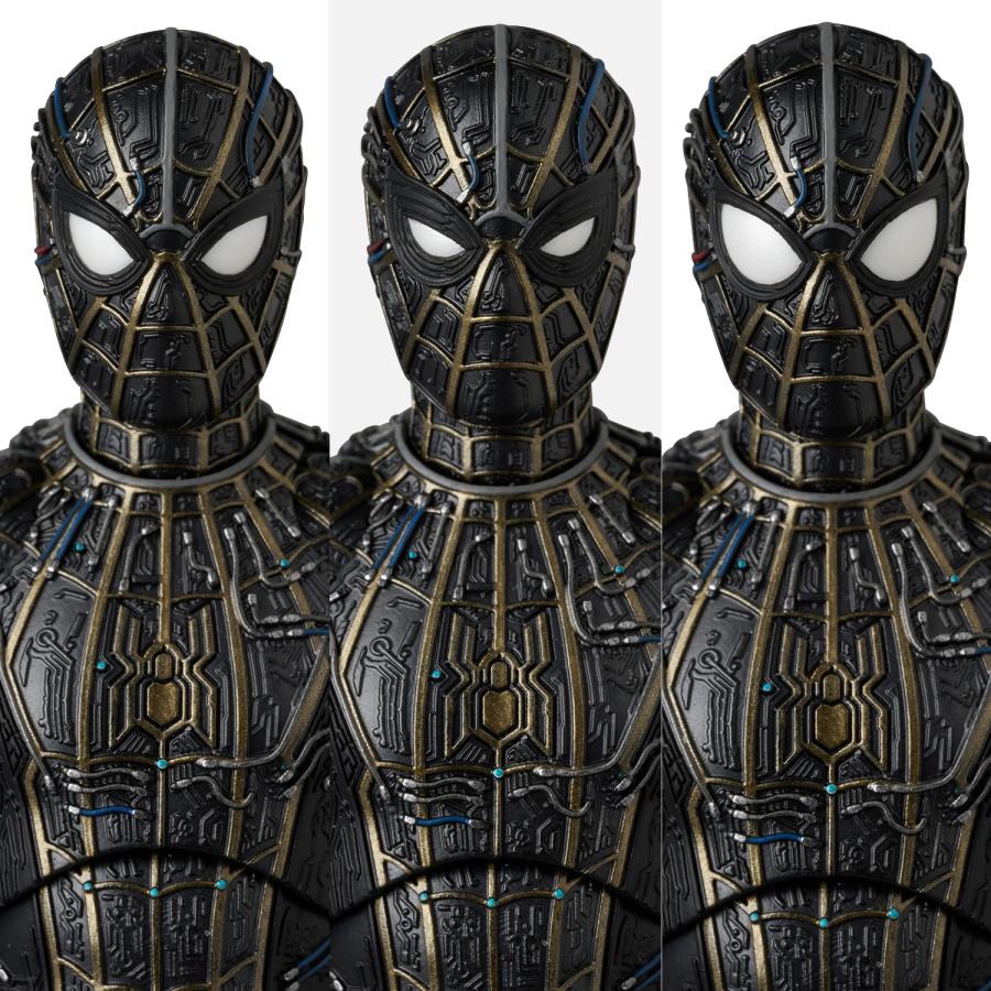 MAFEX 送料無料◇MAFEX マフェックス No.308 SPIDER-MAN BLACK ＆ GOLD