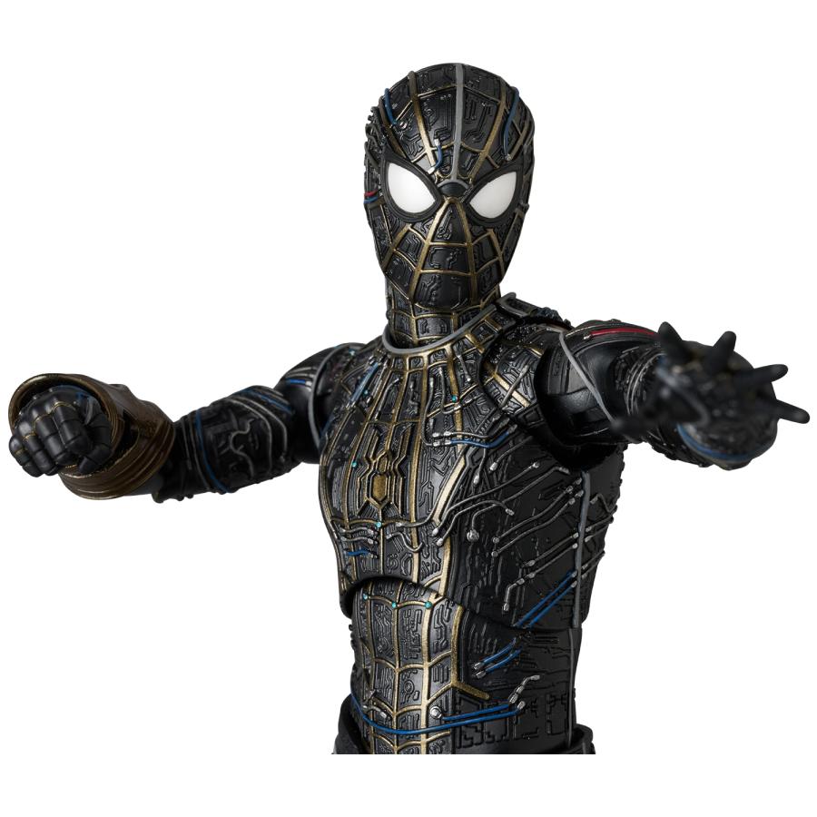 MAFEX 送料無料◇MAFEX マフェックス No.308 SPIDER-MAN BLACK ＆ GOLD