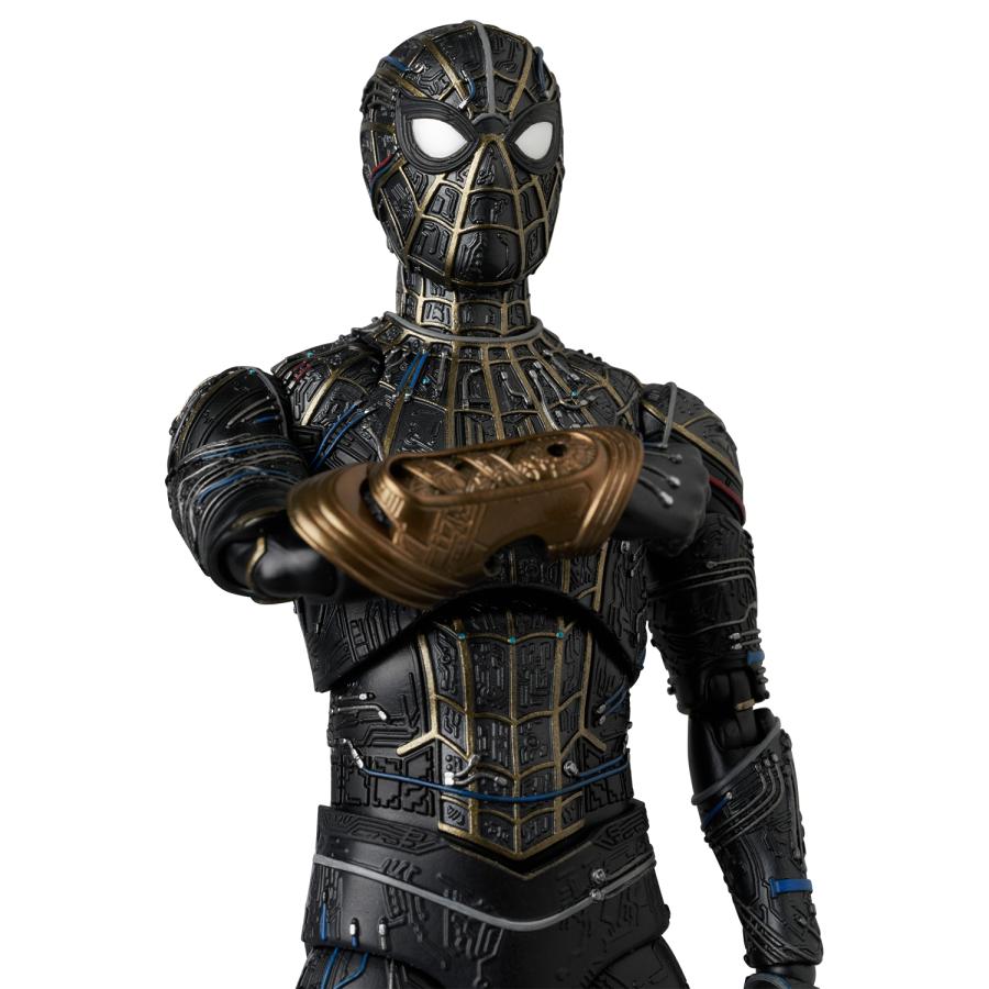 MAFEX 送料無料◇MAFEX マフェックス No.308 SPIDER-MAN BLACK ＆ GOLD