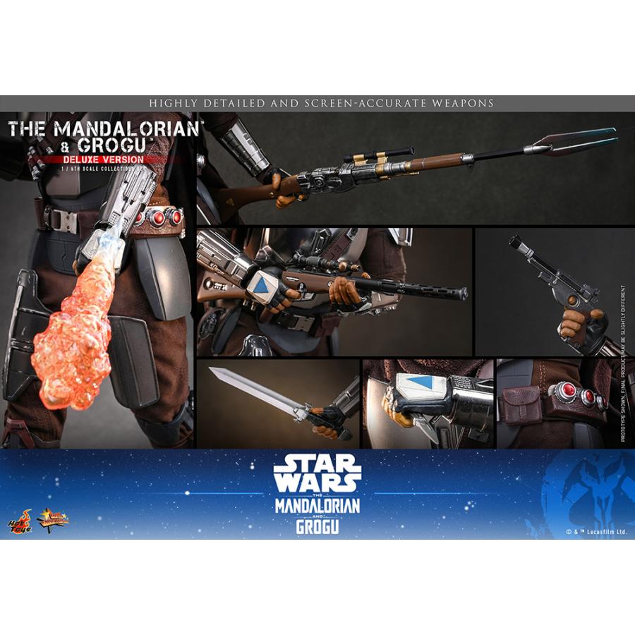 送料無料◆ホットトイズ マスターピース 『スター・ウォーズ/マンダロリアン』 マンダロリアン＆グローグー (デラックス版) 1/6 フィギュア 【未定予約】_18