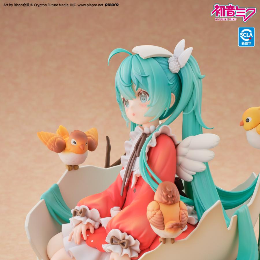 送料無料◆初音ミク 小鳥Ver. 海洋堂 1/7 フィギュア 【1月予約】の画像