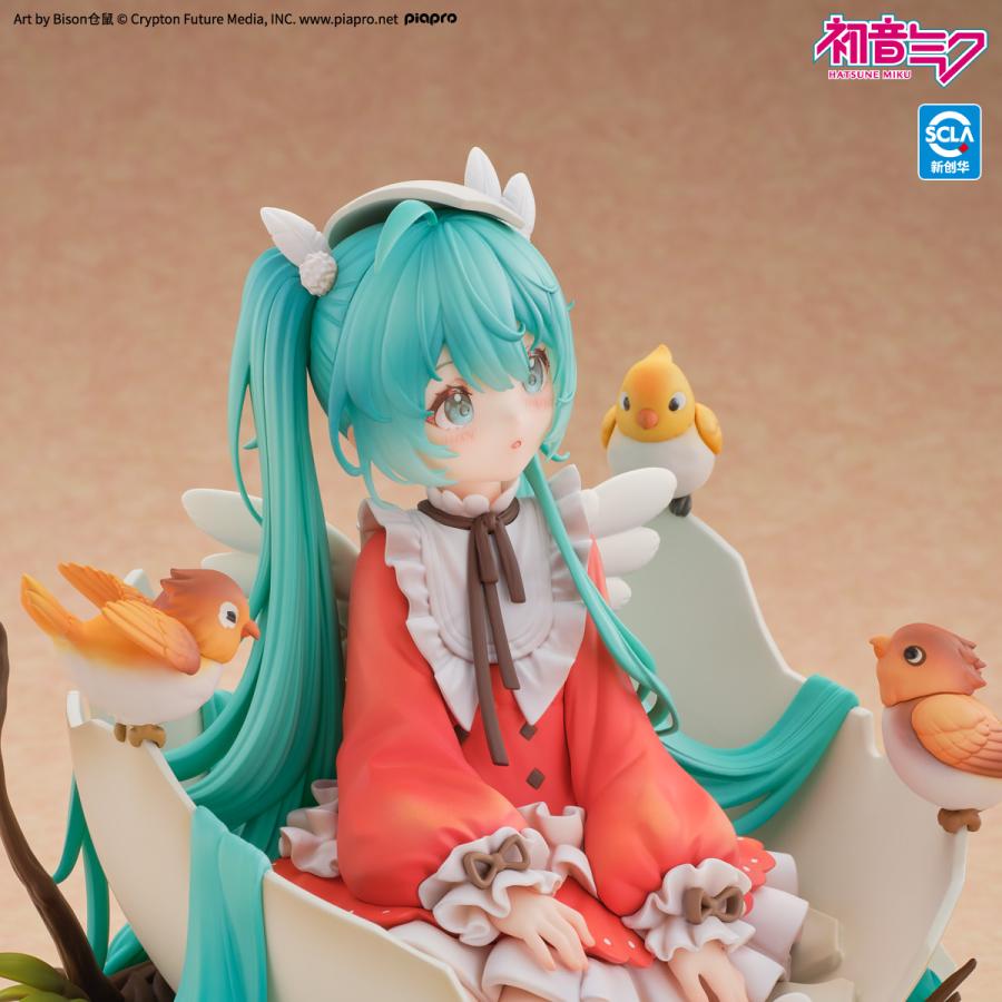 送料無料◆初音ミク 小鳥Ver. 海洋堂 1/7 フィギュア 【1月予約】の画像