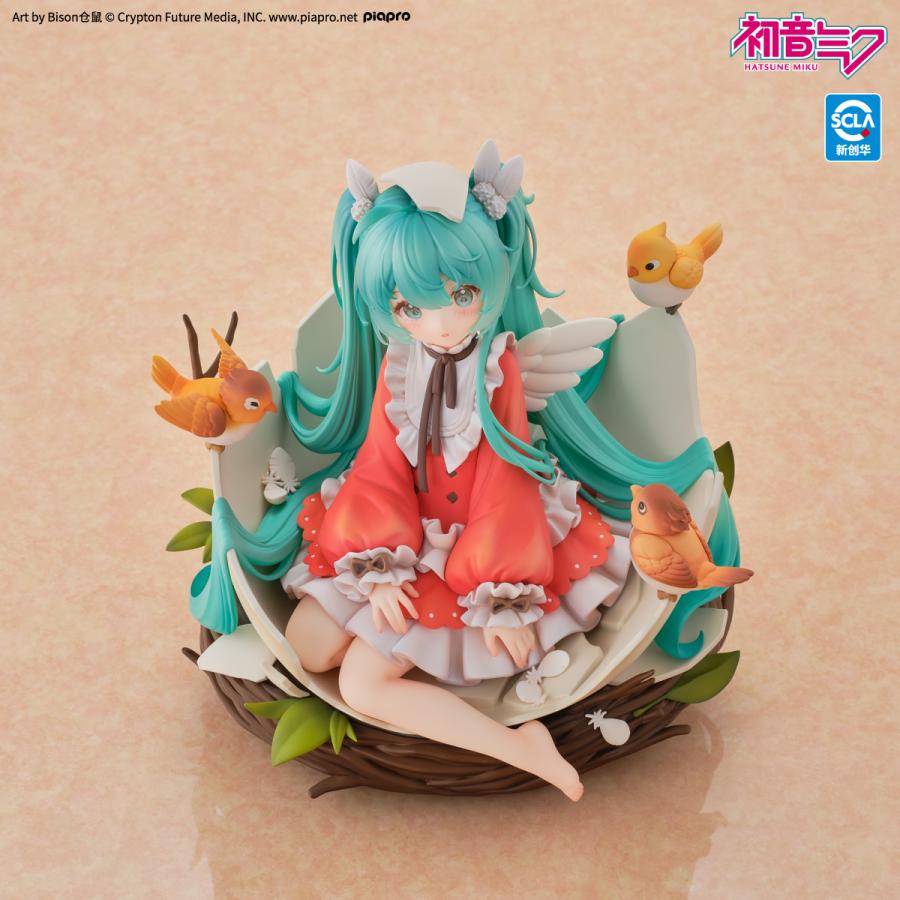 送料無料◆初音ミク 小鳥Ver. 海洋堂 1/7 フィギュア 【1月予約】の画像