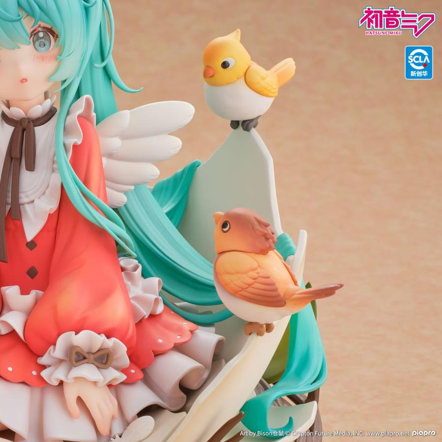 送料無料◆初音ミク 小鳥Ver. 海洋堂 1/7 フィギュア 【1月予約】の画像