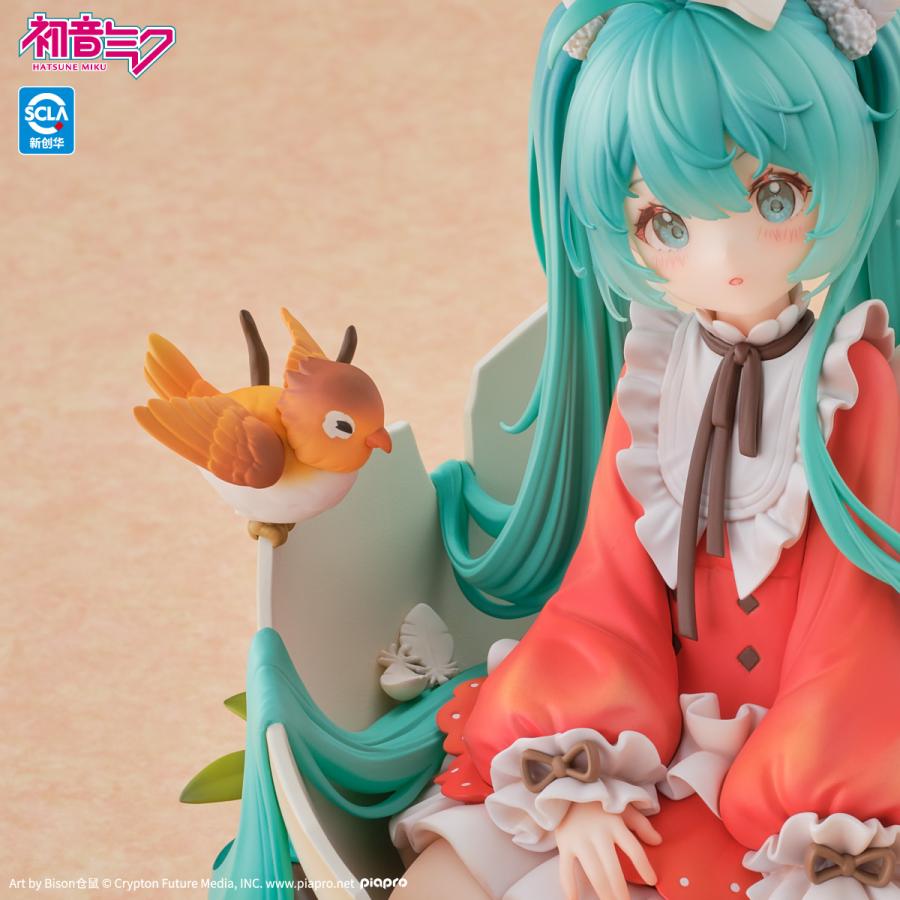 送料無料◆初音ミク 小鳥Ver. 海洋堂 1/7 フィギュア 【1月予約】の画像