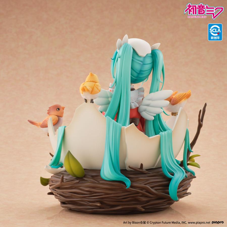 送料無料◆初音ミク 小鳥Ver. 海洋堂 1/7 フィギュア 【1月予約】の画像