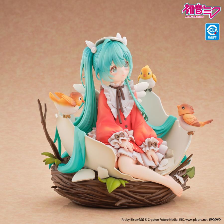 送料無料◆初音ミク 小鳥Ver. 海洋堂 1/7 フィギュア 【1月予約】の画像