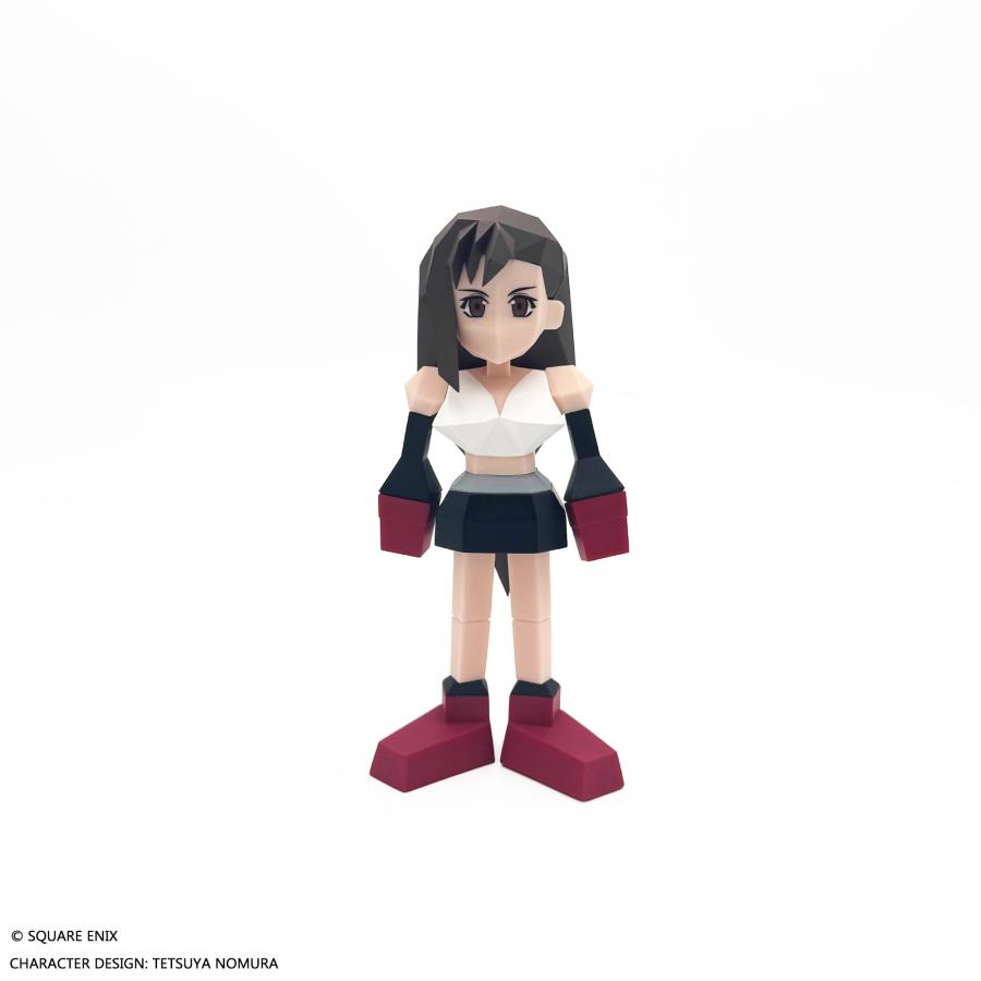 ファイナルファンタジー FINAL FANTASYVII ポリゴンソフビ ティファ