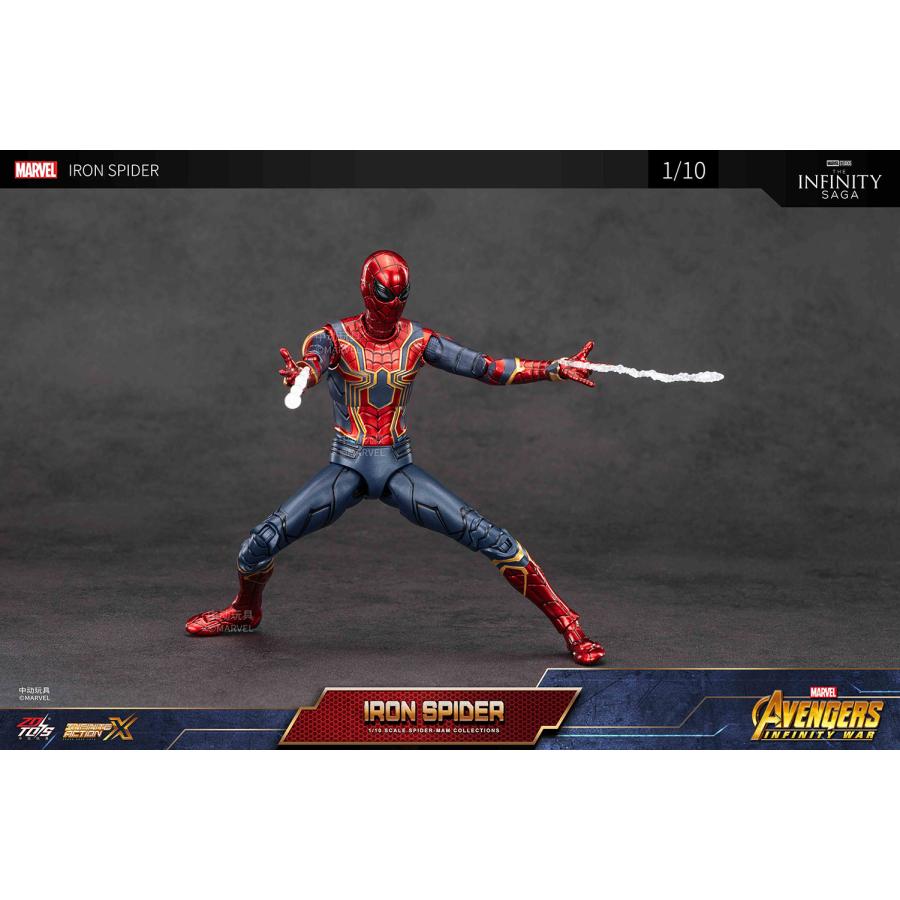 ZD TOYS アイアン・スパイダー 2.0 Ver (7インチ Xシリーズ