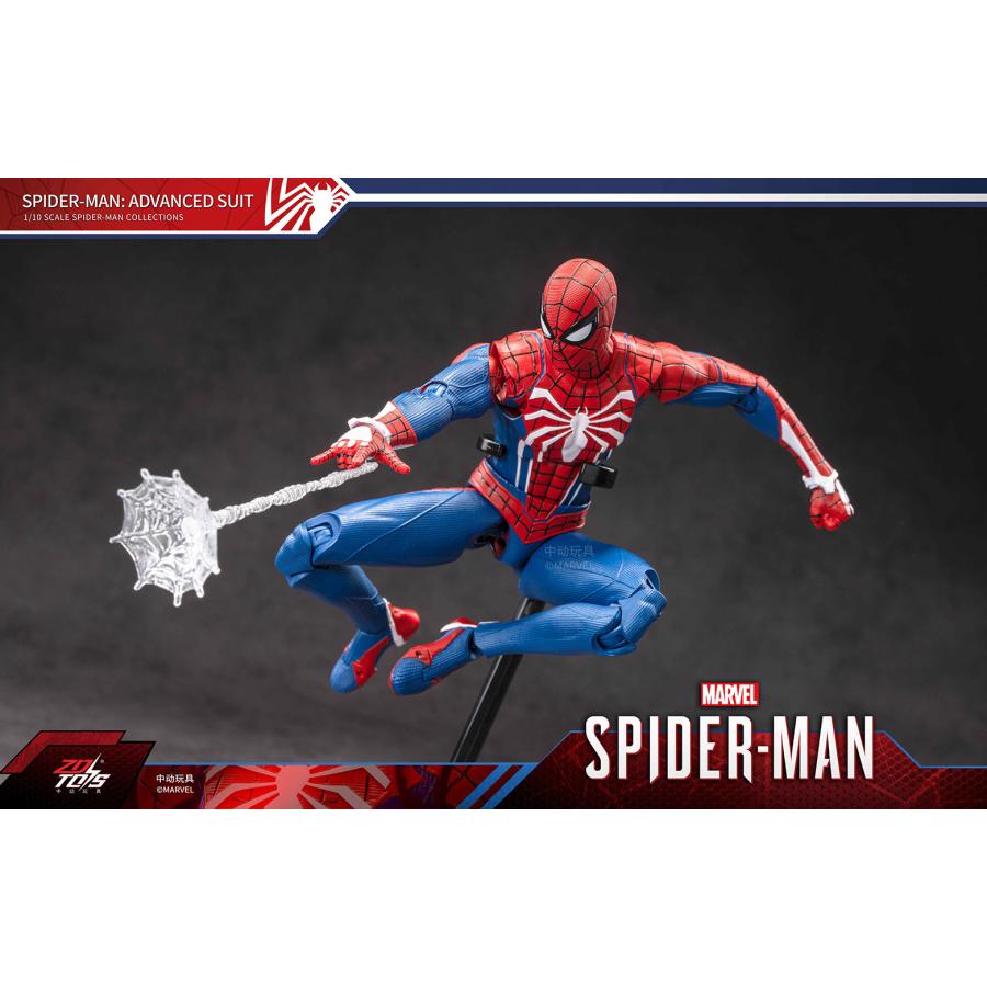 ZD TOYS スパイダーマン アドバンス・スーツ (7インチ Xシリーズ