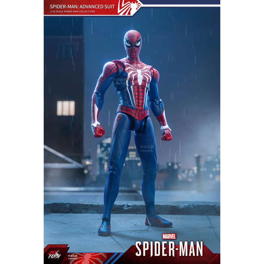 ZD TOYS スパイダーマン アドバンス・スーツ (7インチ Xシリーズ