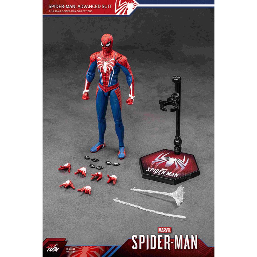 ZD TOYS スパイダーマン アドバンス・スーツ (7インチ Xシリーズ