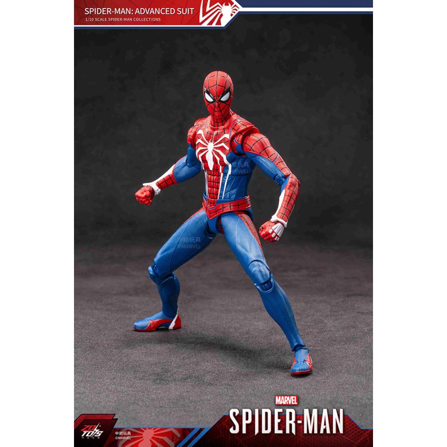 ZD TOYS スパイダーマン アドバンス・スーツ (7インチ Xシリーズ