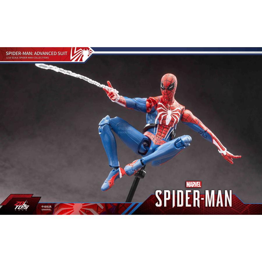 ZD TOYS スパイダーマン アドバンス・スーツ (7インチ Xシリーズ