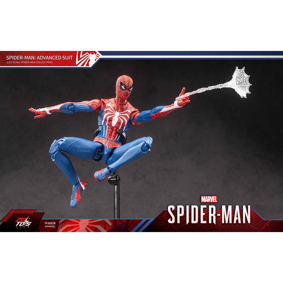 ZD TOYS スパイダーマン アドバンス・スーツ (7インチ Xシリーズ