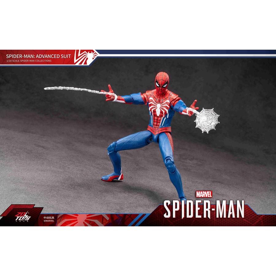 ZD TOYS スパイダーマン アドバンス・スーツ (7インチ Xシリーズ