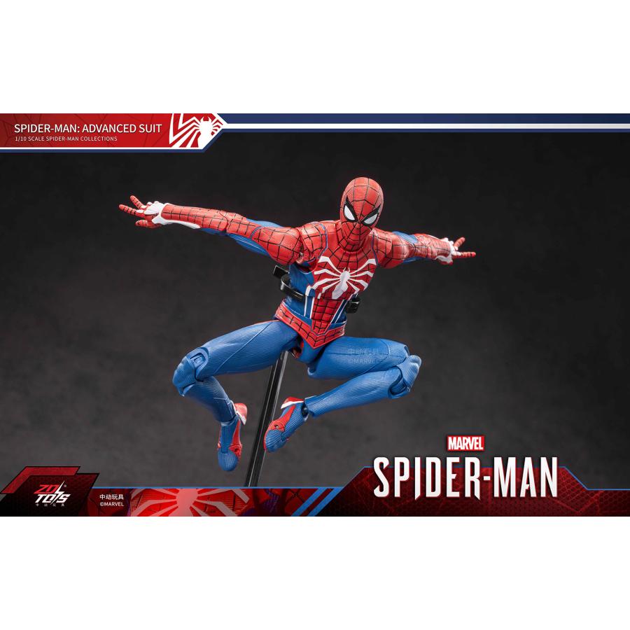 ZD TOYS スパイダーマン アドバンス・スーツ (7インチ Xシリーズ