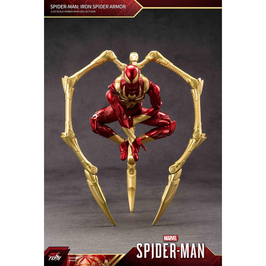 スパイダーマン　フィギア ZD TOYS スパイダーマン アイアン・スパイダー・アーマー (7インチ X