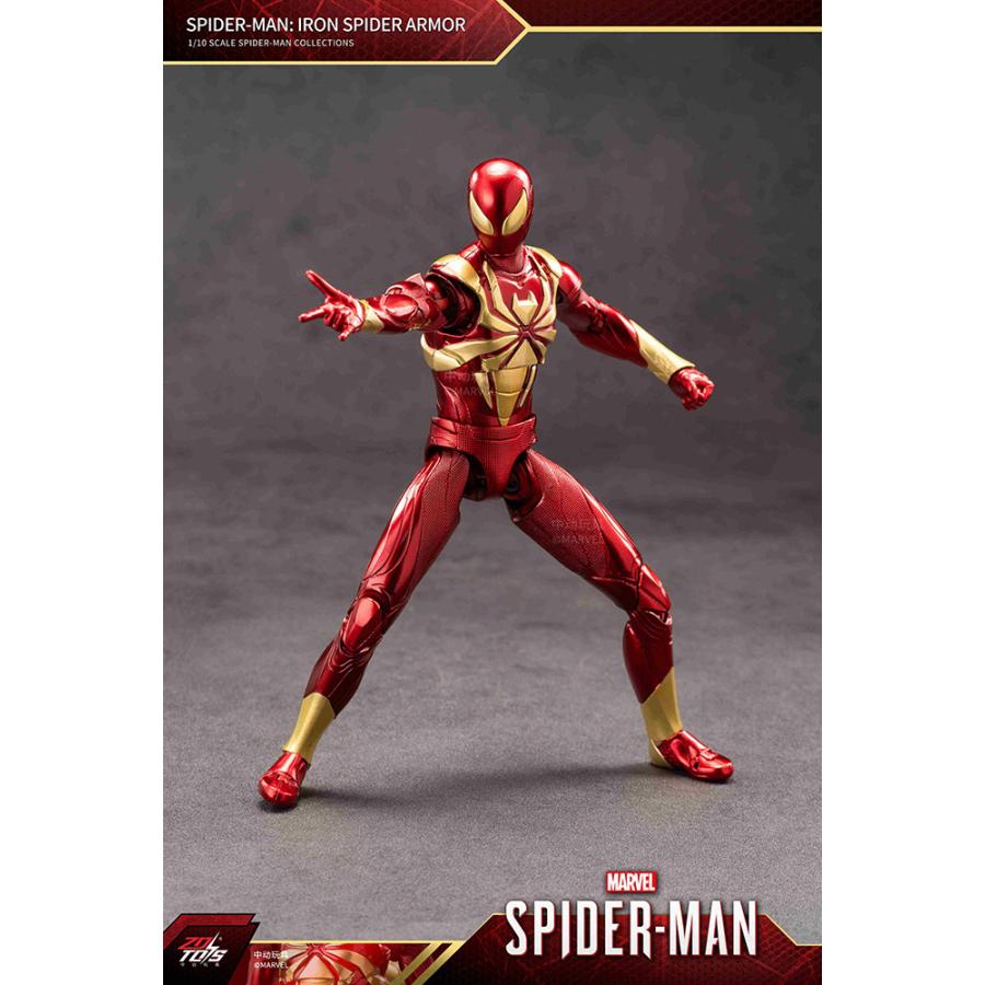 ZD TOYS スパイダーマン アイアン・スパイダー・アーマー (7インチ X