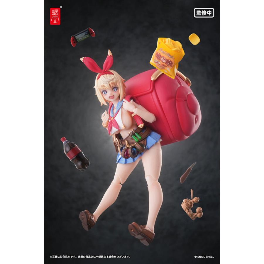 送料無料◇蝸之殼Snail Shell 冒険者 スネイル 1/12 完成品アクション