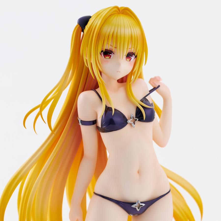 To LOVEる　とらぶる　ダークネス プレミアムカラーアート「太陽と水着！」 ブラックカラーのビキニがセクシー！『To LOVEる-とらぶる-ダークネス