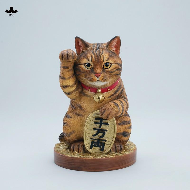 送料無料◇JXKスタジオ リアル招き猫B 塗装済み完成品 フィギュア