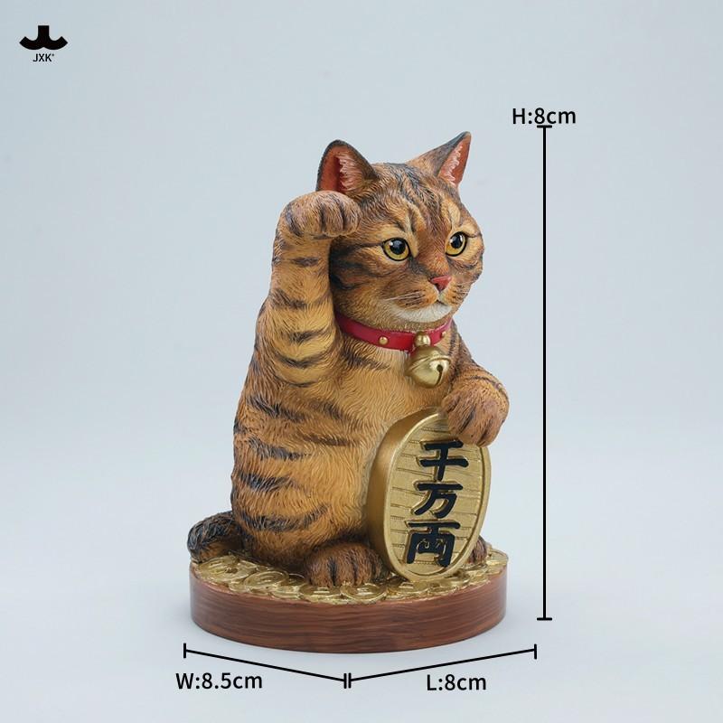 送料無料◇JXKスタジオ リアル招き猫B 塗装済み完成品 フィギュア