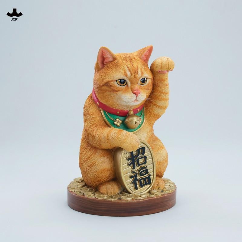 送料無料◇JXKスタジオ リアル招き猫 招福 A フィギュア JXK360A 【7月