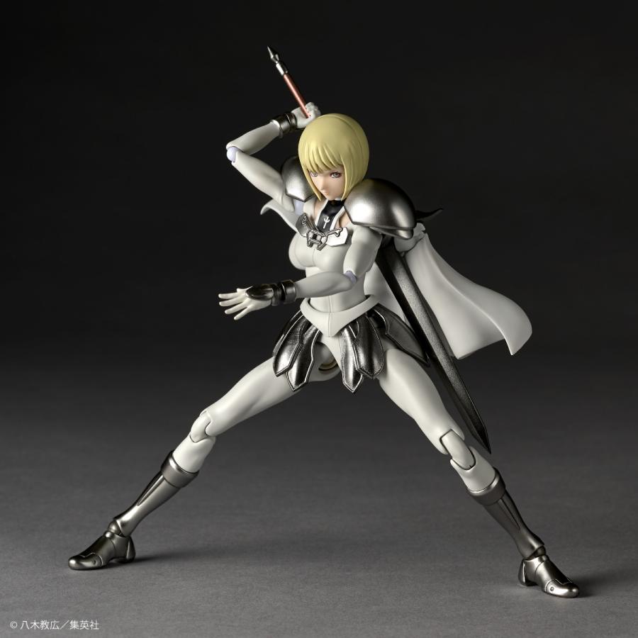 最終値下げ！クレア　フィギュア リボルテック 送料無料◇リボルテック CLAYMORE クレア 海洋堂