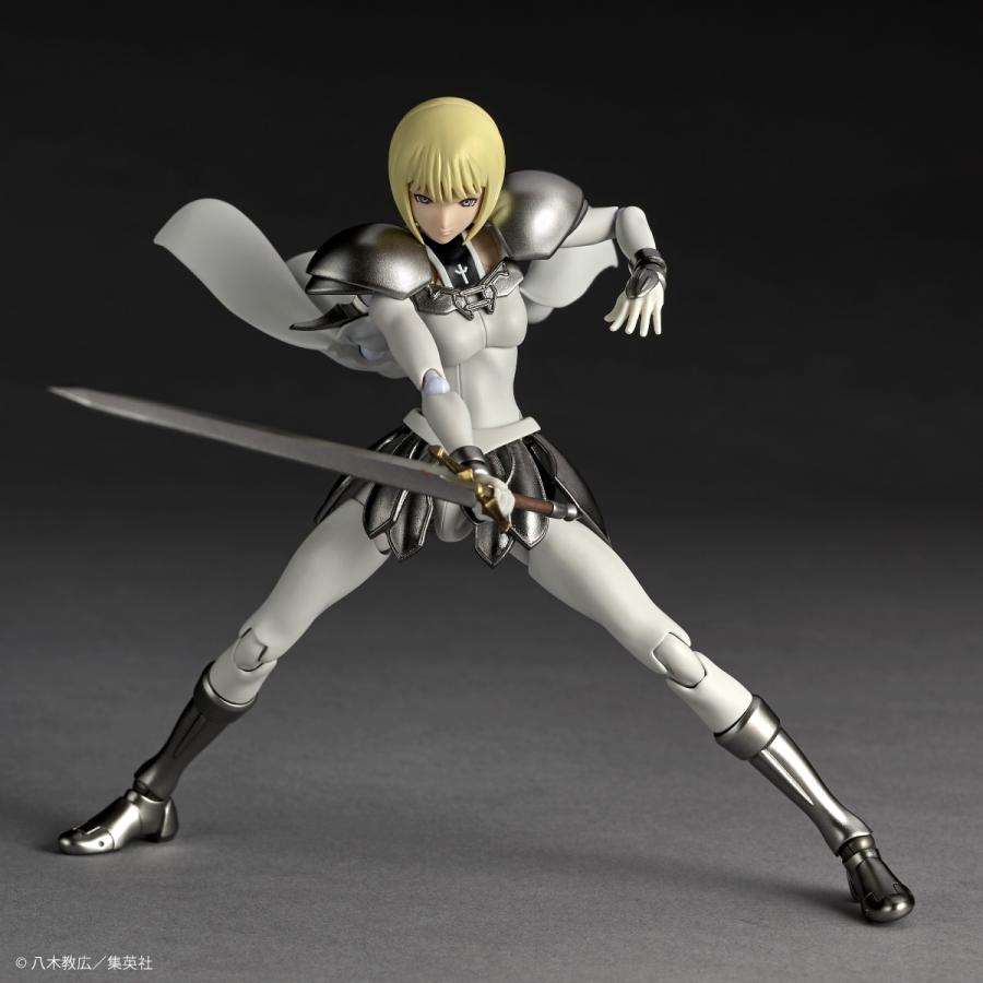 最終値下げ！クレア　フィギュア リボルテック 送料無料◇リボルテック CLAYMORE クレア 海洋堂