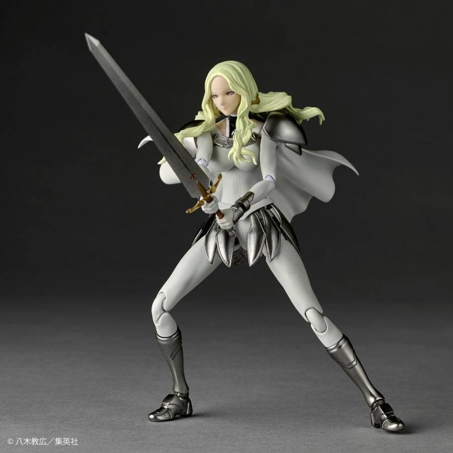 リボルテック 送料無料◇リボルテック CLAYMORE 微笑のテレサ 海洋堂