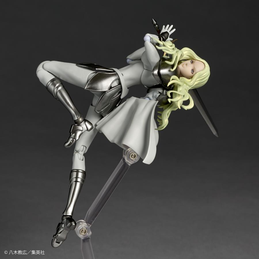 リボルテック 送料無料◇リボルテック CLAYMORE 微笑のテレサ 海洋堂