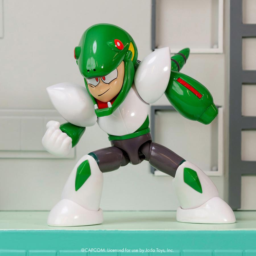 Jada 『ロックマン』 スネークマン 1/12スケール アクションフィギュア