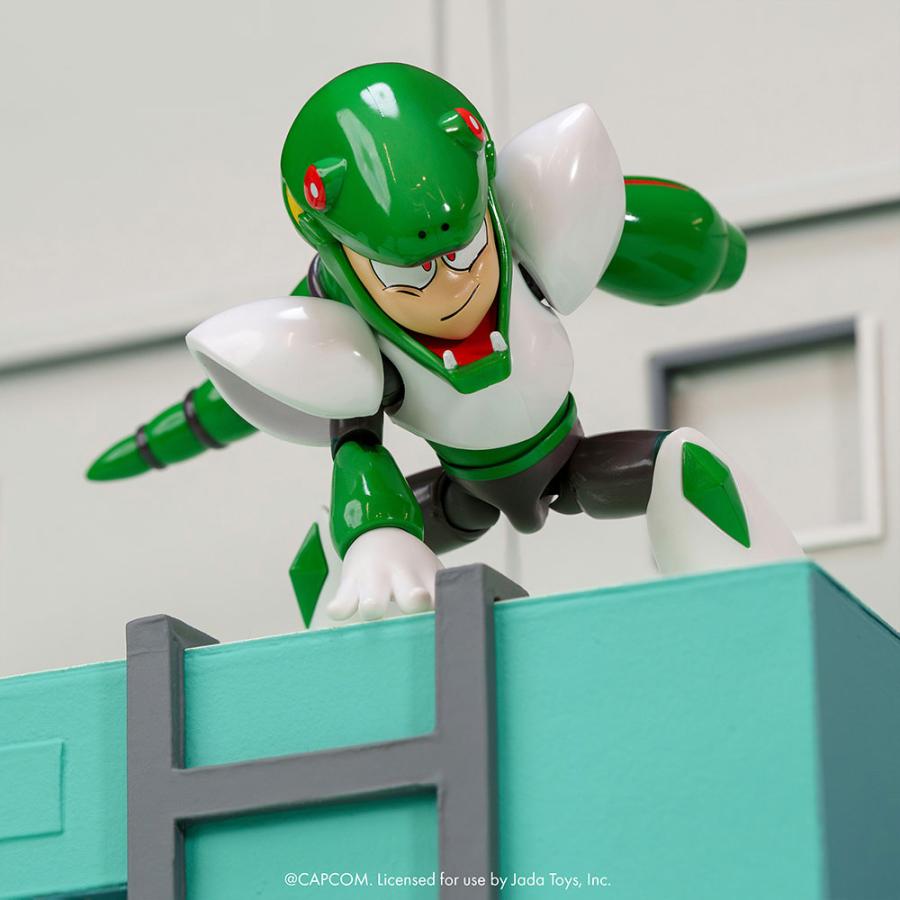 Jada 『ロックマン』 スネークマン 1/12スケール アクションフィギュア