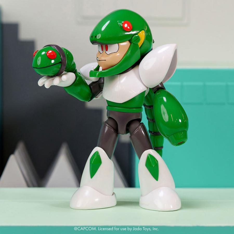 Jada 『ロックマン』 スネークマン 1/12スケール アクションフィギュア
