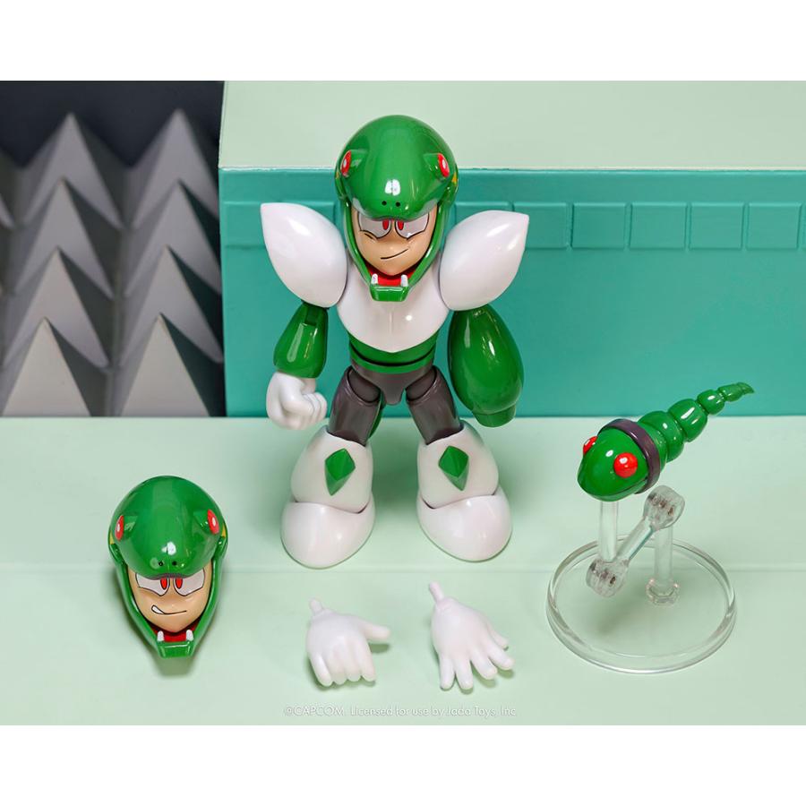 Jada 『ロックマン』 スネークマン 1/12スケール アクションフィギュア