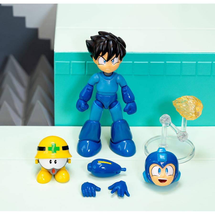 再販 jada 『ロックマン』 ロックマン (メット未装着) 1/12スケール