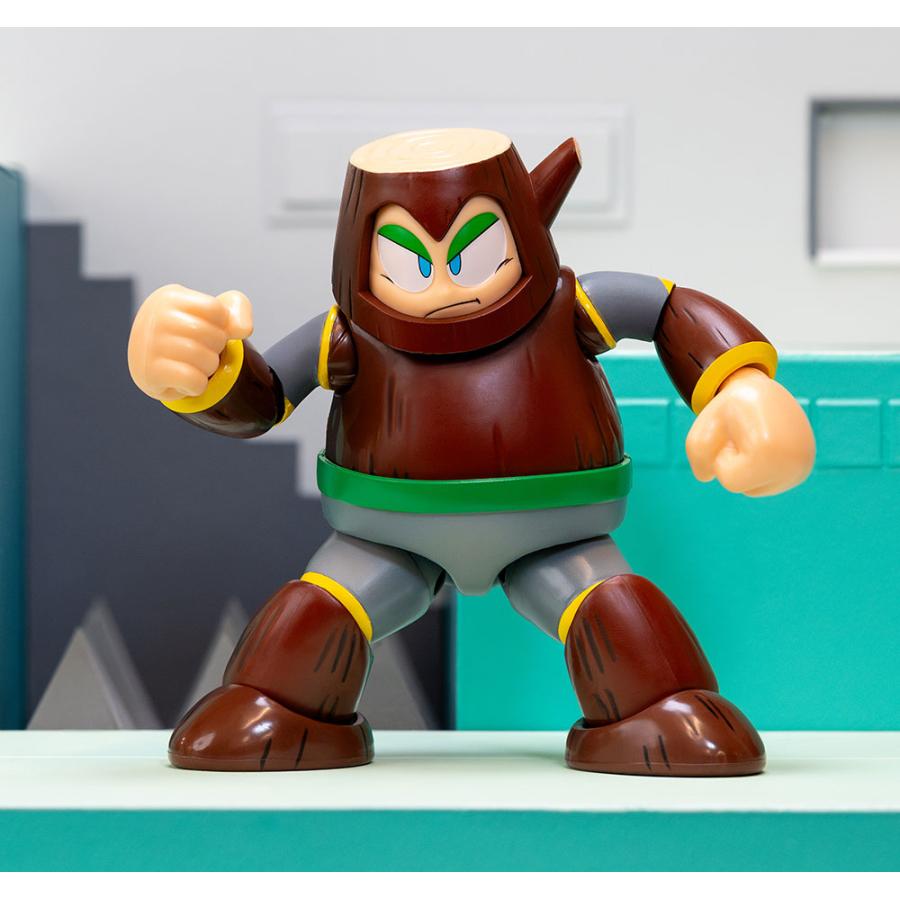 再販 jada 『ロックマン』 ウッドマン 1/12スケール アクション