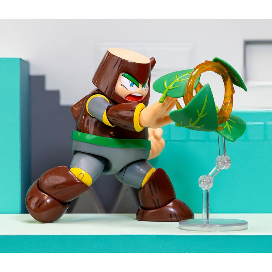 再販 jada 『ロックマン』 ウッドマン 1/12スケール アクション