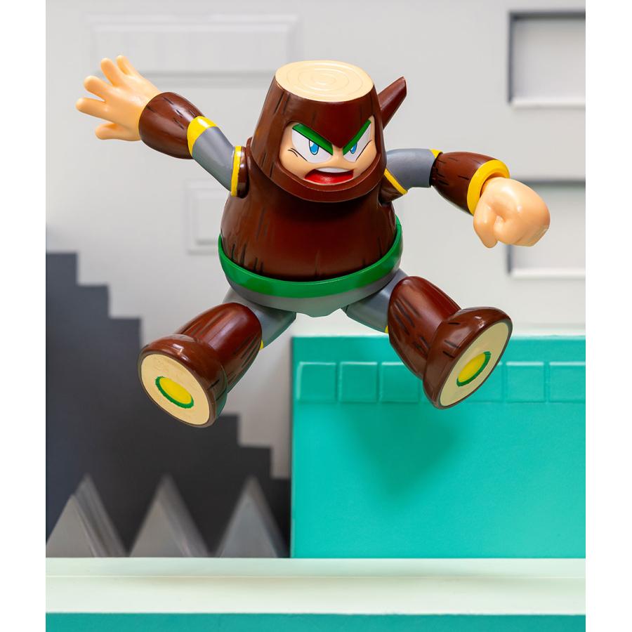 再販 jada 『ロックマン』 ウッドマン 1/12スケール アクション