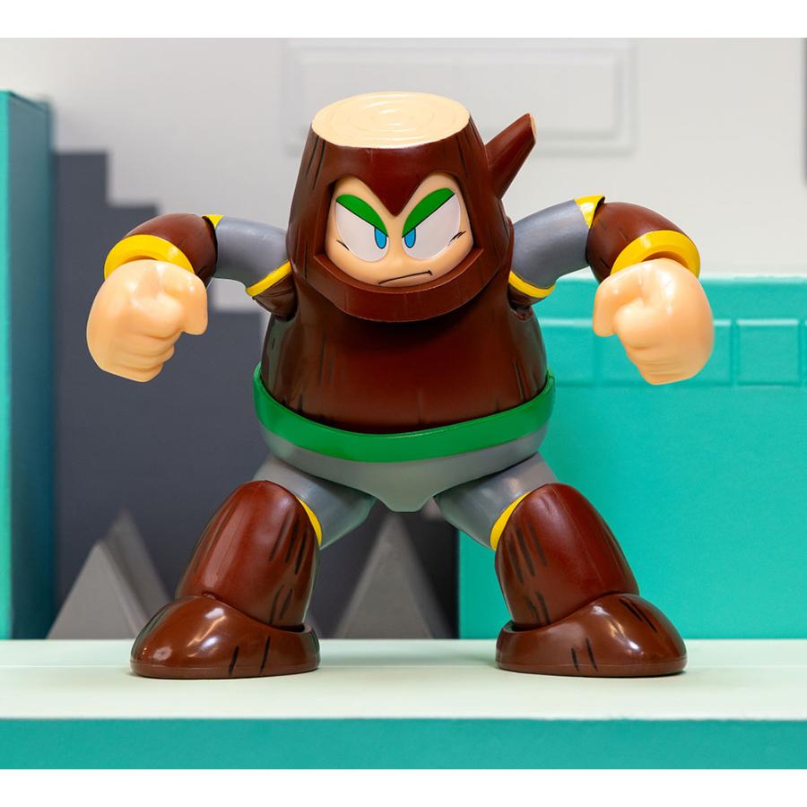 再販 jada 『ロックマン』 ウッドマン 1/12スケール アクション