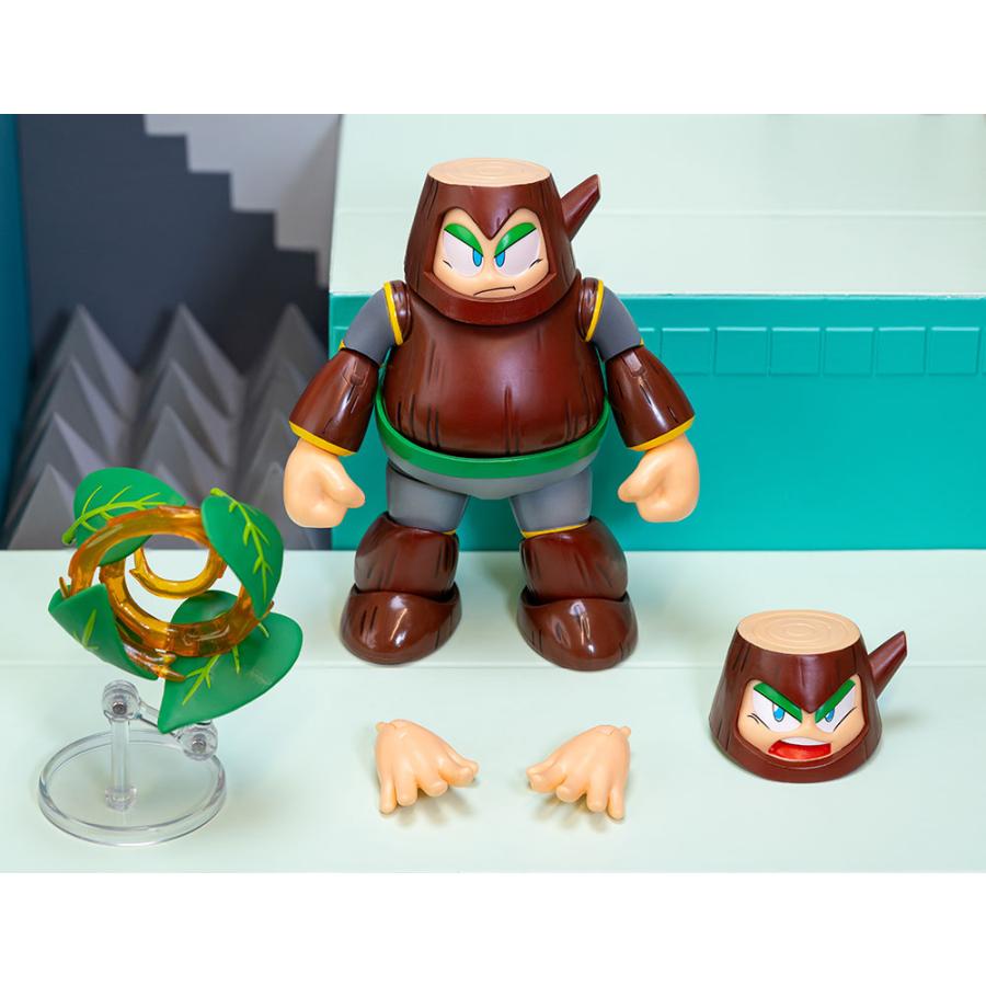 再販 jada 『ロックマン』 ウッドマン 1/12スケール アクション