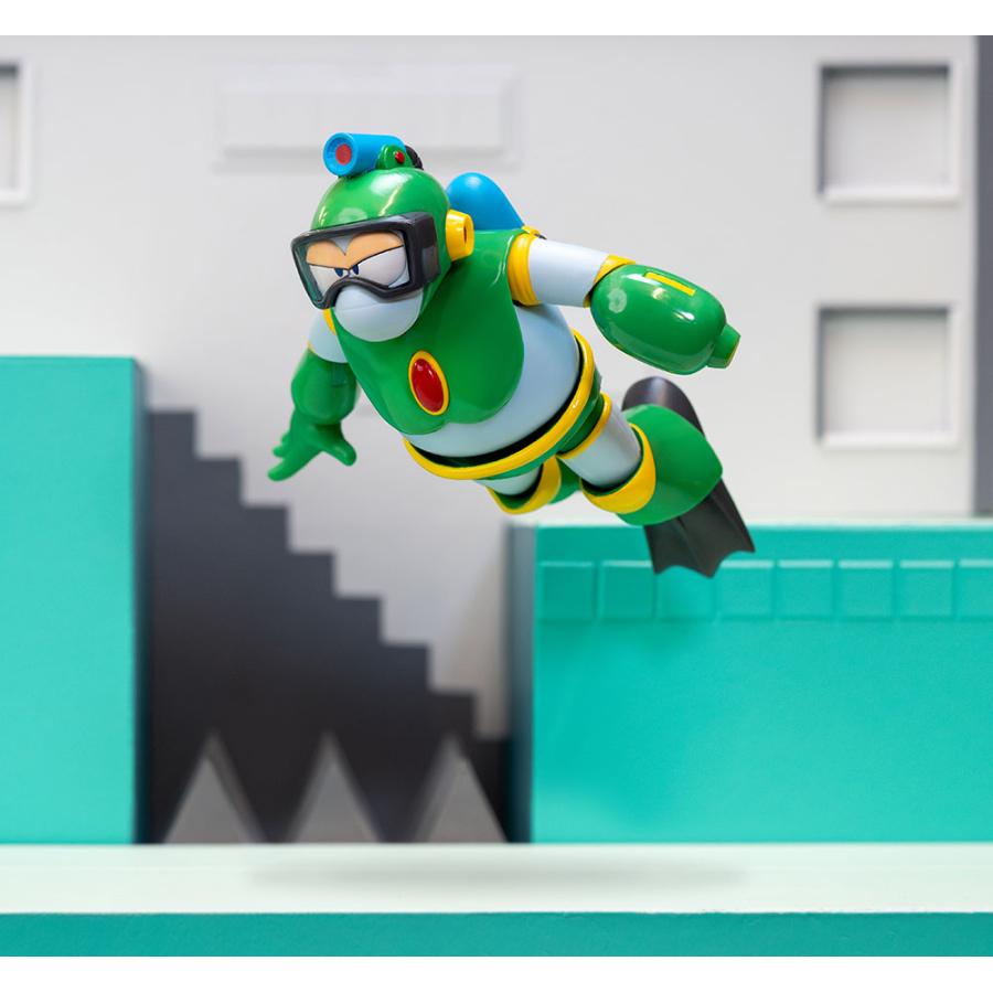 再販 jada 『ロックマン』 バブルマン 1/12スケール アクション