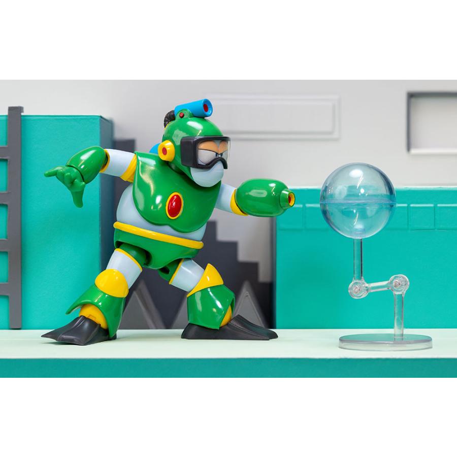 再販 jada 『ロックマン』 バブルマン 1/12スケール アクション