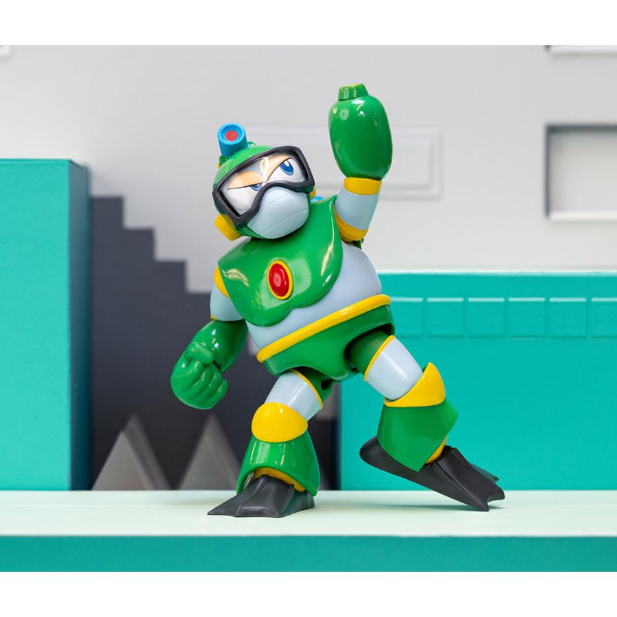 再販 jada 『ロックマン』 バブルマン 1/12スケール アクション