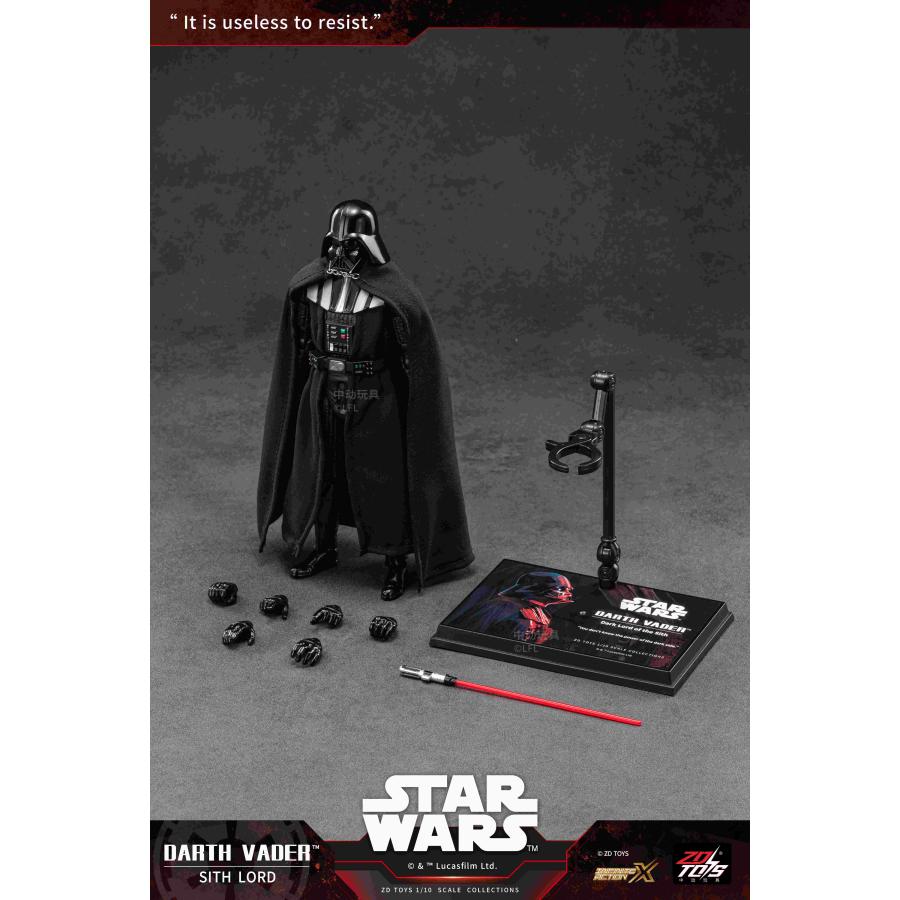 ZD TOYS スター・ウォーズ アクションフィギュア ダース・ベイダー 【6